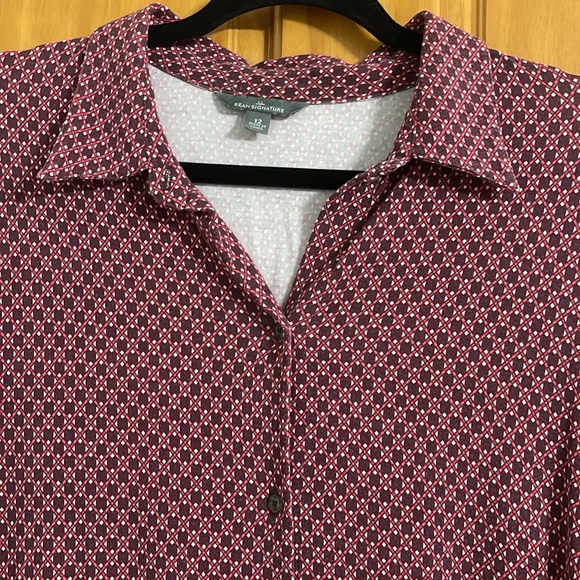 Ll bean long sleeve dress - Picture 2 of 2